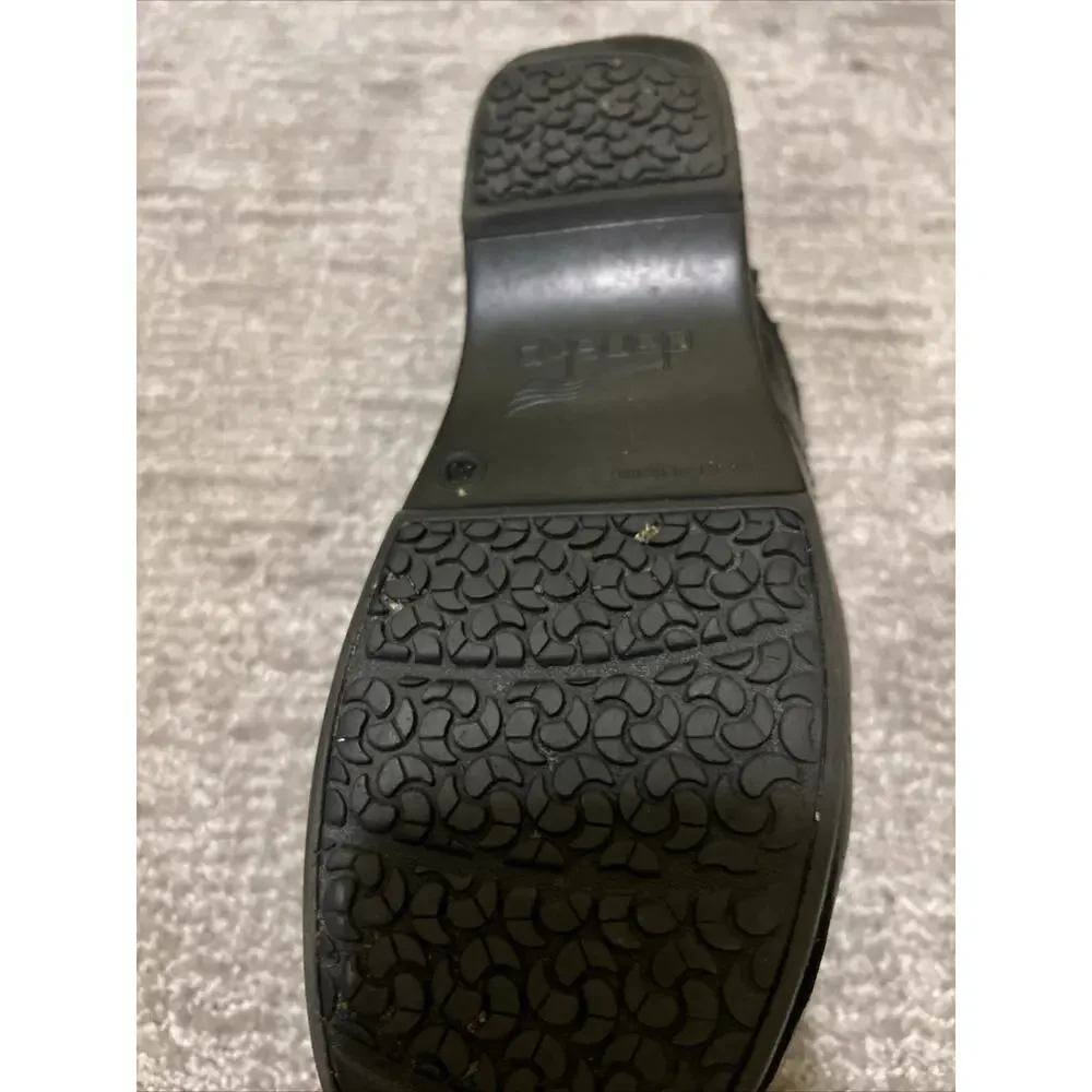 DANSKO Professional XP Clogs Black Leather 40 EU 9 US